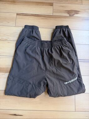 New Balance Fleece Lined Brown Work Out Pants Size Medium